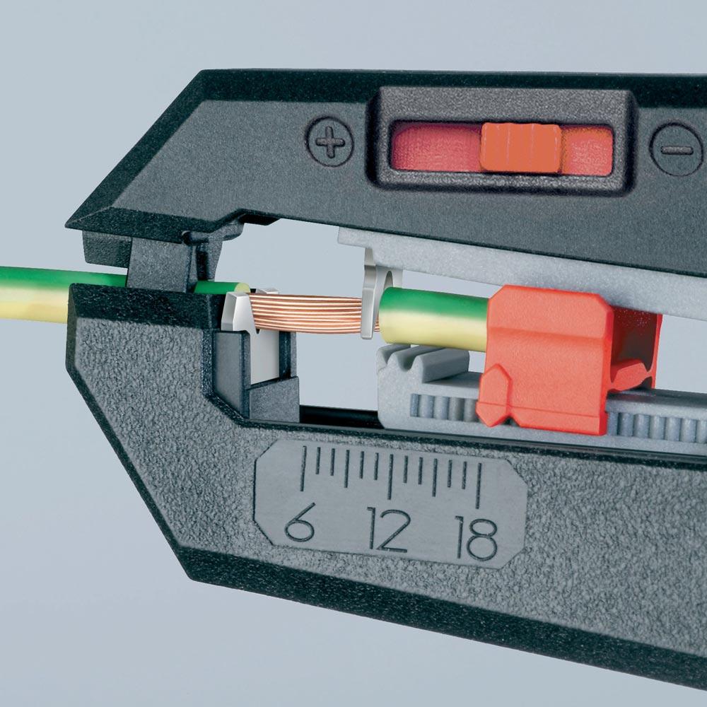 Automatikabisolierzange Länge 180 mm 0,2 - 6 (AWG 24 - 10) mm Automatikabisolierzange Länge 180 mm 0,2 - 6 (AWG 24 - 10) mm