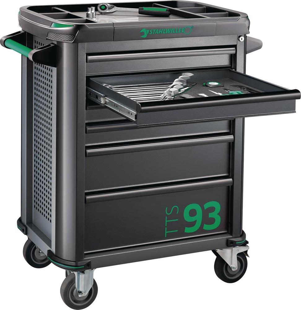 Werkstattwagen TTS 93/6 A B877xT481xH1000mm 500 kg 6 Schubladen unbestückt Stahlblech