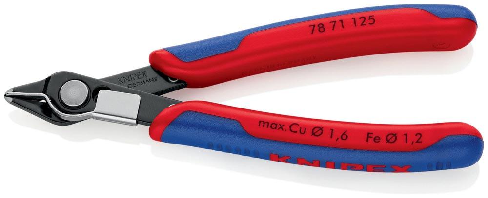Elektronik-Seitenschneider Super-Knips® Länge 125 mm Form 7 Facette nein Spezialwerkzeugstahl brüniert