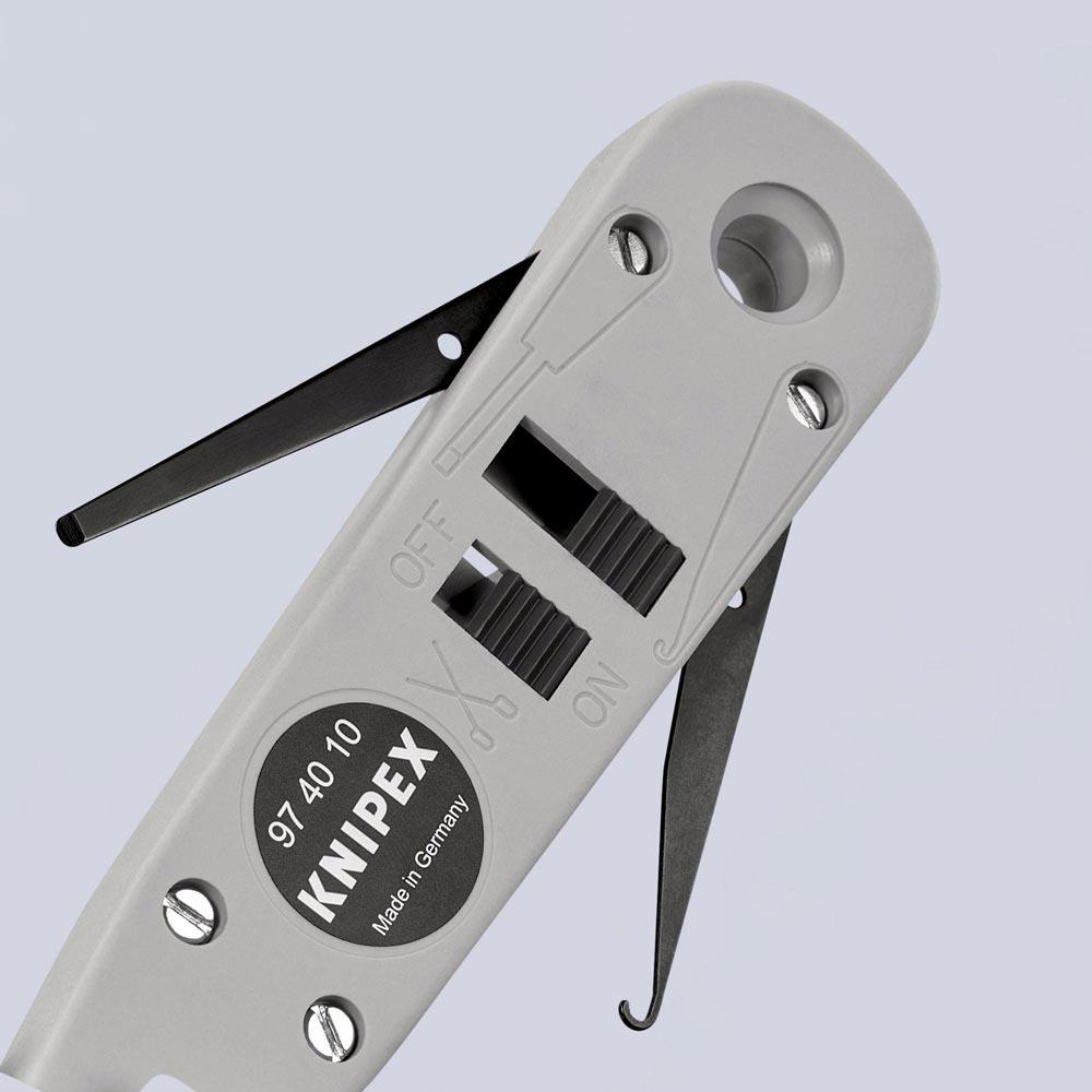 Anlegewerkzeug Länge 175 mm für LSA Plus und baugleich Ø 0,4 - 0,8 mm Anlegewerkzeug Länge 175 mm für LSA Plus und baugleich Ø 0,4 - 0,8 mm