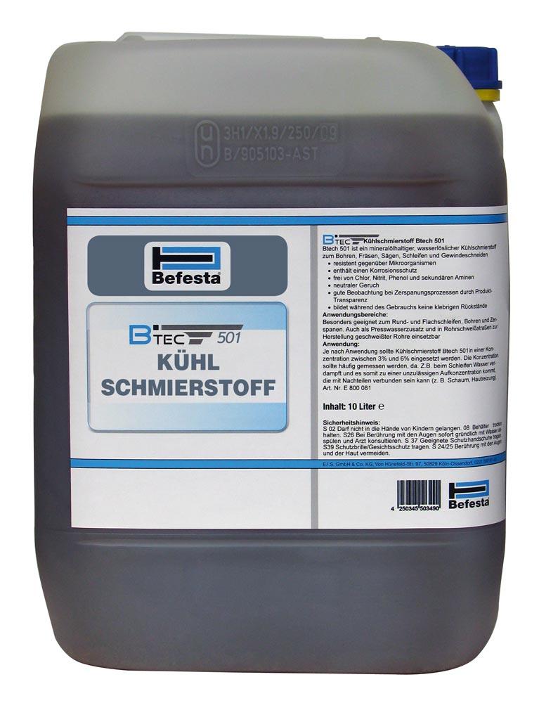 Kühlschmierstoff Btec 501 10 l-Kanister