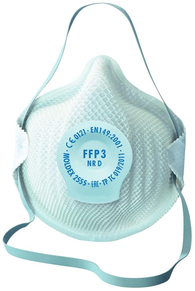Atemschutzmaske Klassiker 255501 FFP3 / V NR D mit Ausatemventil