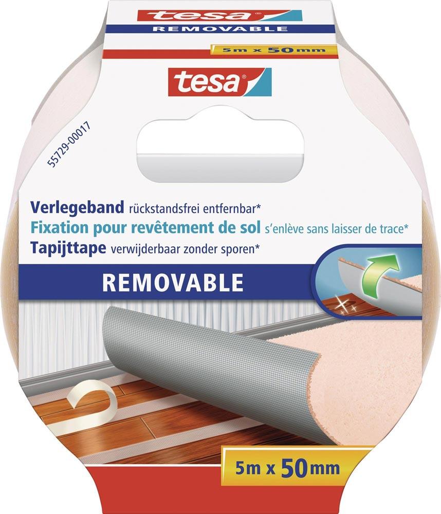 Doppelseitiges Verlegeband 55735 Länge 25 m Breite 50 mm Rolle