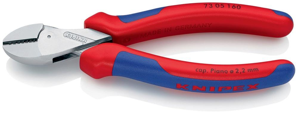 Kompaktseitenschneider X-Cut® Länge 160 mm Kopf verchromt Mehrkomponenten-Hüllen