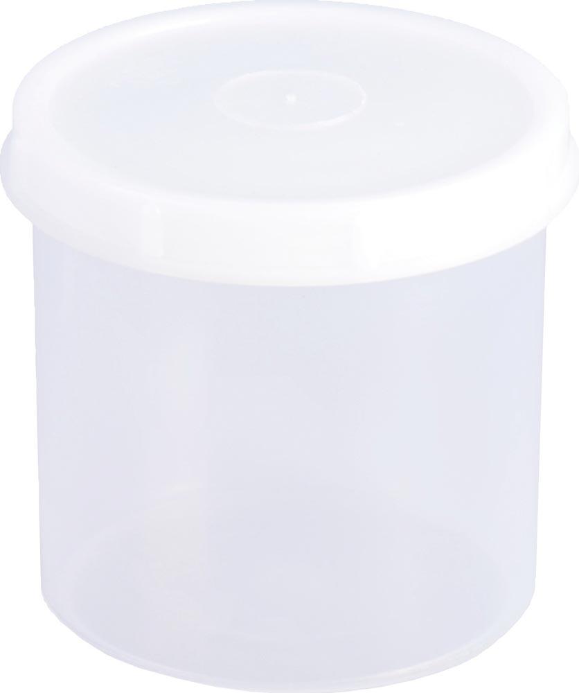 Dose 500 ml mit Schraubdeckel rund natur H100xD104mm