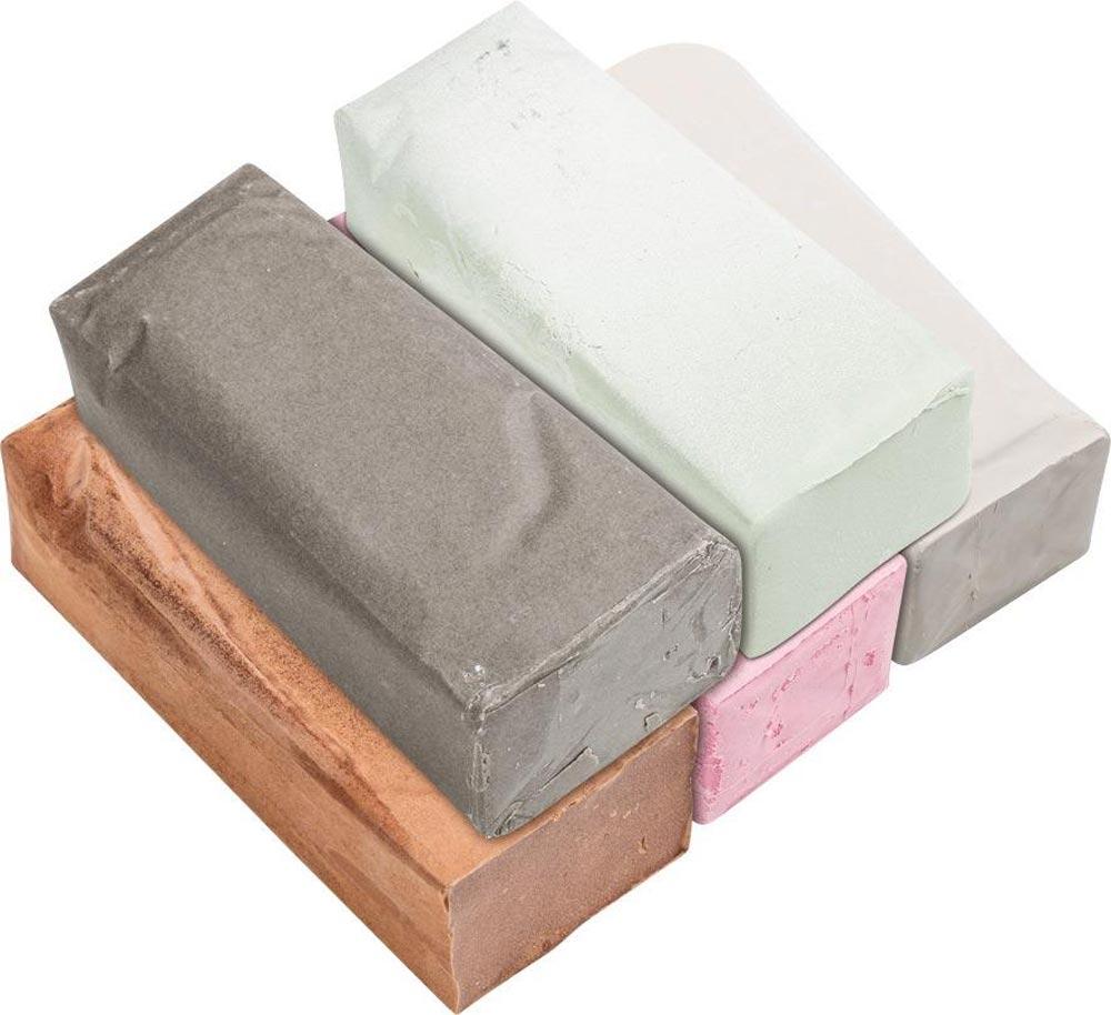 Polierpastenriegel PP Hochglanzpolitur rosa