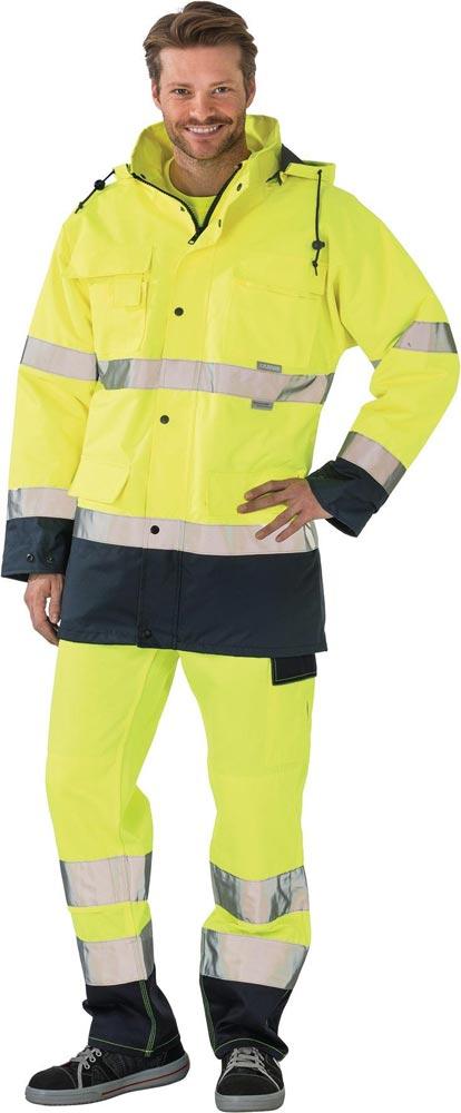 Warnschutzparka Größe XL gelb/marine Warnschutzparka Größe XL gelb/marine