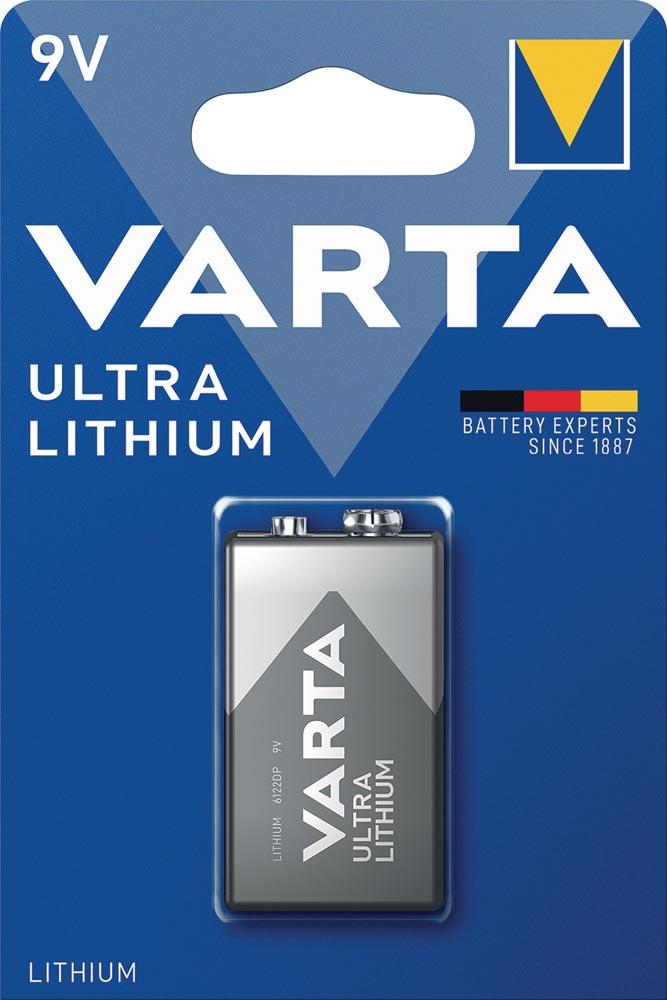 Batterie ULTRA Lithium 9 V 6LP3146 1150 mAh 6122 1 Stück / Blister
