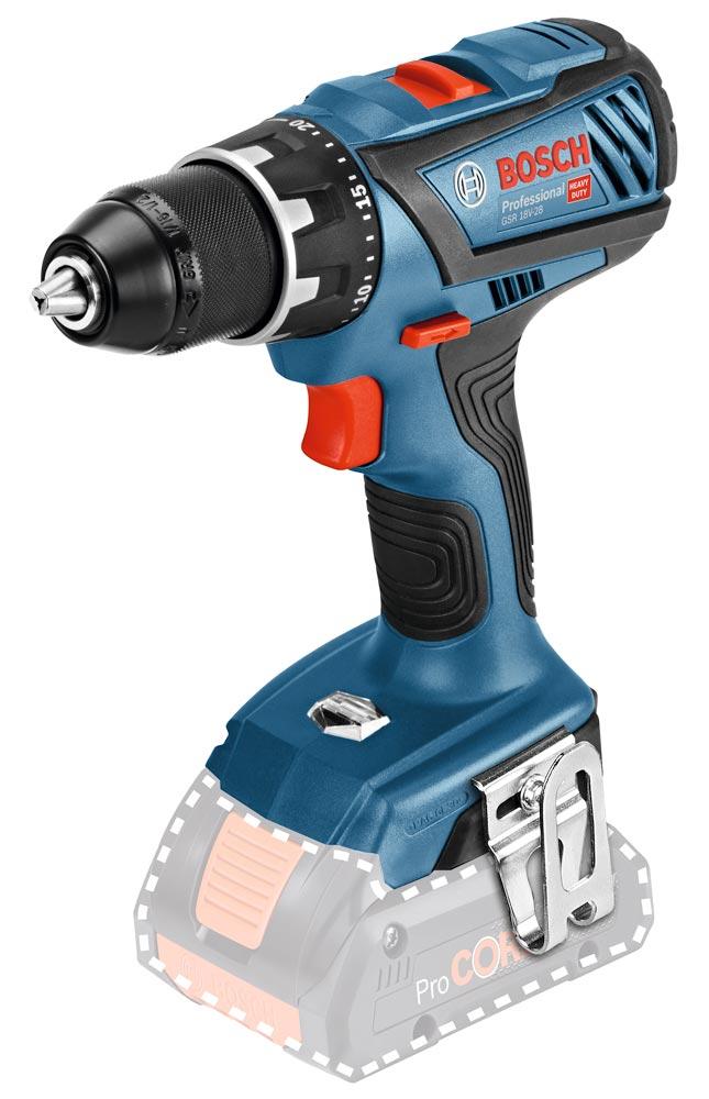 BOSCH 3 tool kit 18V: GSR 18V-28 + GWS 18V-10 + GBH 18V-26 + 2 x ProCORE18V (1 x 4.0 Ah + 1 x 8.0 Ah) + GAL 1880 CV + Toolbag BOSCH 3 tool kit 18V: GSR 18V-28 + GWS 18V-10 + GBH 18V-26 + 2 x ProCORE18V (1 x 4.0 Ah + 1 x 8.0 Ah) + GAL 1880 CV + Toolbag