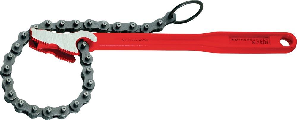 Kettenrohrzange 4 R/L Gesamtlänge 300 mm Spannweite 115 mm für Rohre 4