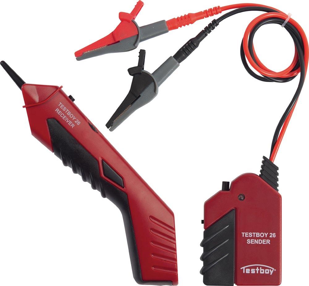 Leitungssucherset Testboy 26 zum Auffinden/zuordnen von Adern