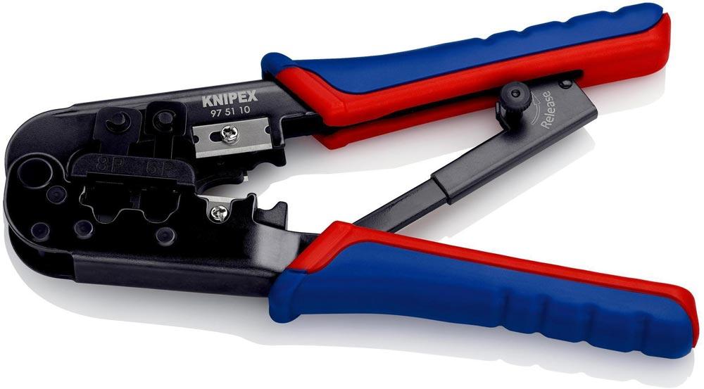 Crimpzange für Westernstecker Länge 190 mm