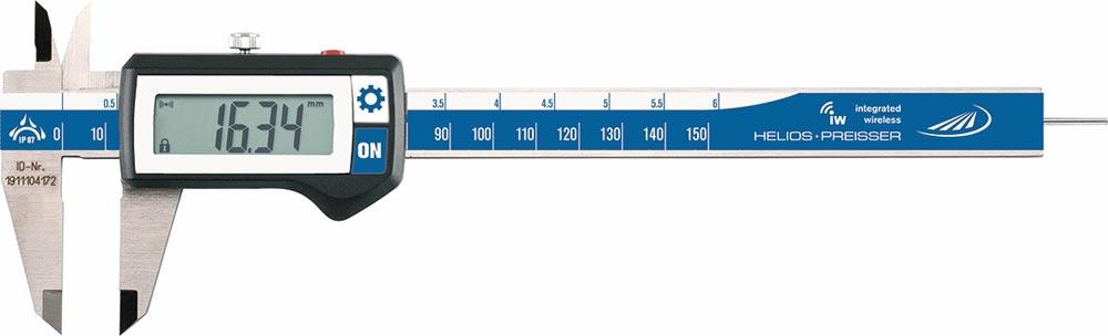 Messschieber DIN 862 DIGI-MET® IP67 150 mm digital Funkschnittstelle rund (1,5 mm) Messschieber DIN 862 DIGI-MET® IP67 150 mm digital Funkschnittstelle rund (1,5 mm)