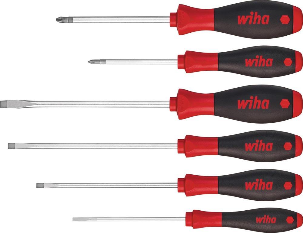 Schraubendrehersatz 302 HK6 SO 6-teilig Schlitz / PH Mehrkomponentengriffen Rundklinge Schraubendrehersatz 302 HK6 SO 6-teilig Schlitz / PH Mehrkomponentengriffen Rundklinge