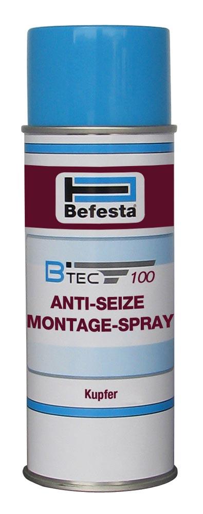 Anti-Seize Montagespray Btec 100 400 ml - Kupfer