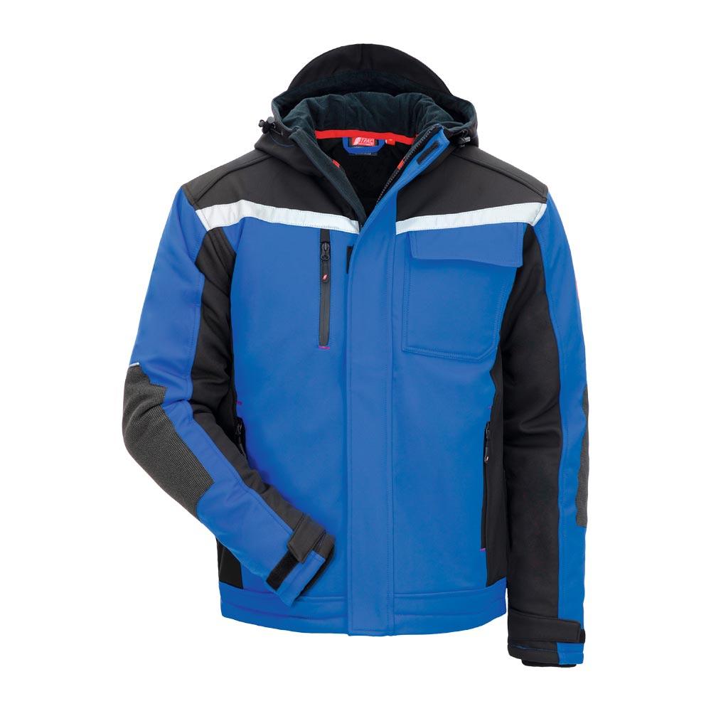 Winter-Softshelljacke Motion Tex Plus, Farbe blau/schwarz, Gr. M
