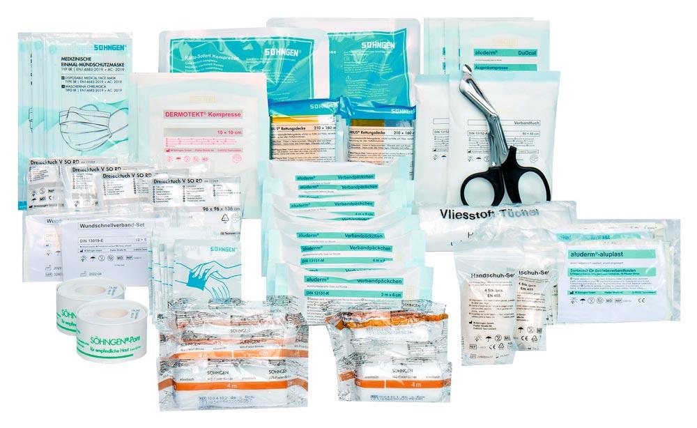 Verbandstoff-Füllung DIN 13169-2021 Standard 20 Jahre sterile Verbandstoffe