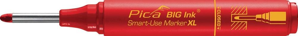 Permanentmarker BIG INK SMART-USE-MARKER XL rot Strichbreite 2 - 4 mm Rundspitze