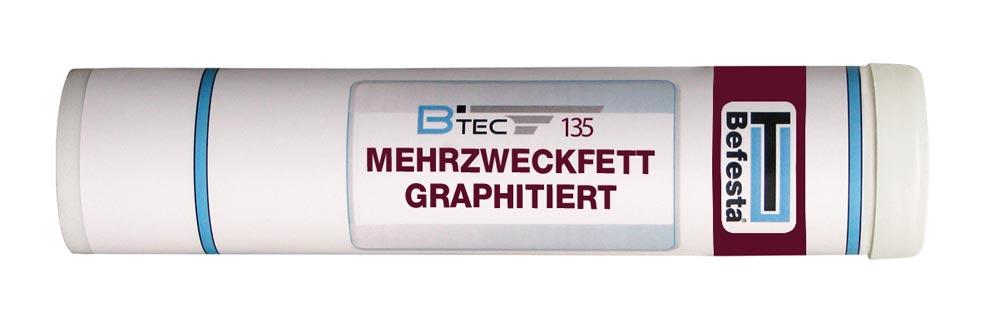 Mehrzweckfett Btec 135, graphitiert 400 g-Kartusche