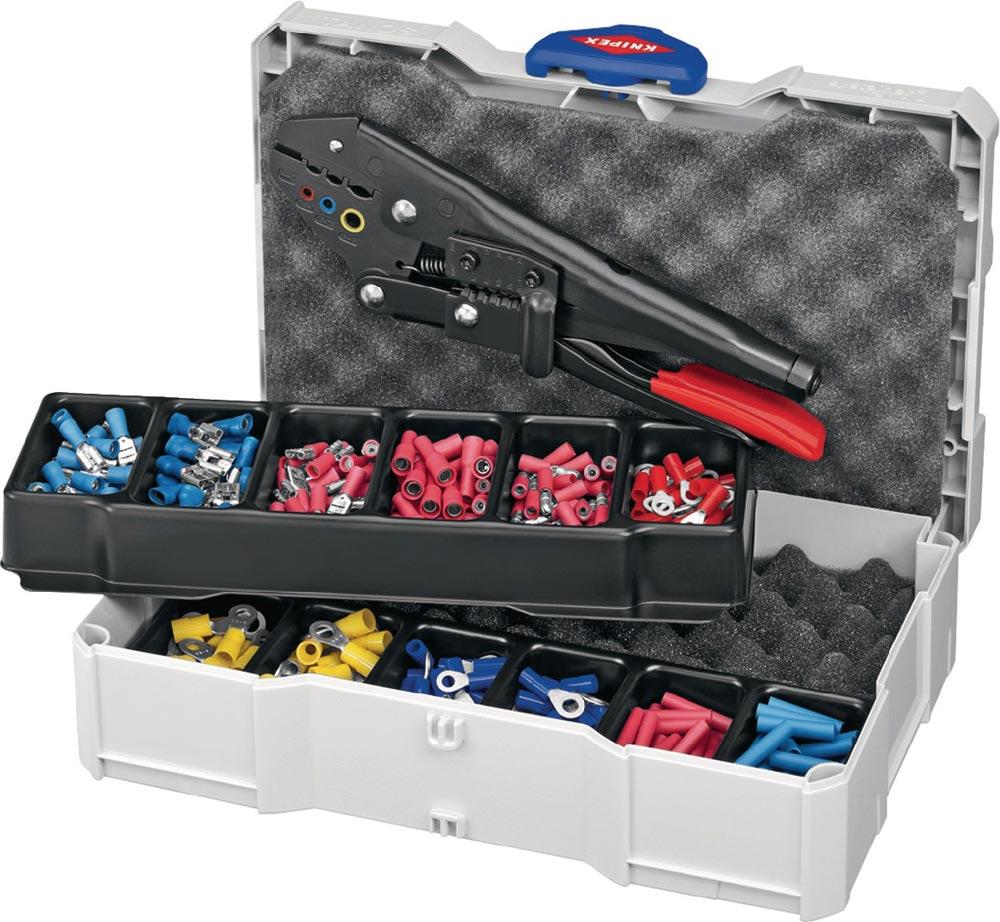 Kabelverbindersortiment 286-teilig 0,5 - 6 mm Kunststoffbox Kabelverbindersortiment 286-teilig 0,5 - 6 mm Kunststoffbox