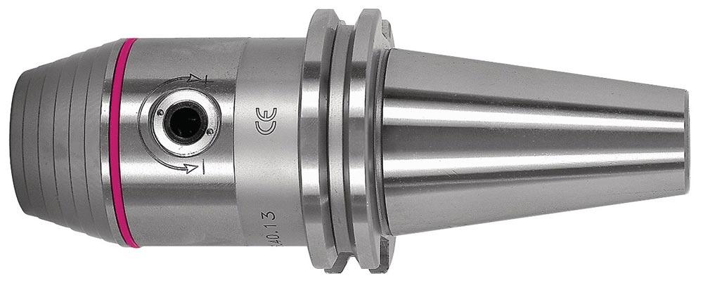 NC-Schnellspannbohrfutter DIN 69871A Spann-Ø 0,5-13 mm SK40 Auskraglänge 96 mm