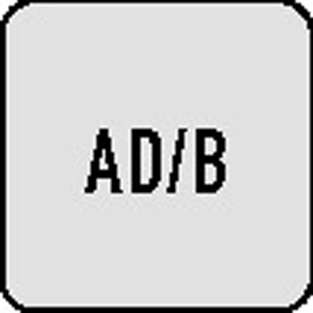Flächenspannfutter DIN 69871AD/B Weldon Spann-Ø 12 mm SK40 Auskraglänge 50 mm