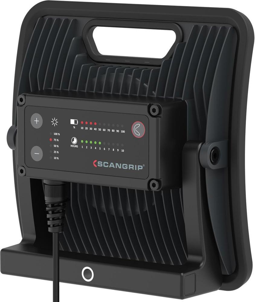 LED-Strahler NOVA 6K C+R 42 W 600 - 6000 lm 5 m H05RN-F 2x0,75 mm Li-Ion 5200 mAh 11,1 V IP67 LED-Strahler NOVA 6K C+R 42 W 600 - 6000 lm 5 m H05RN-F 2x0,75 mm Li-Ion 5200 mAh 11,1 V IP67