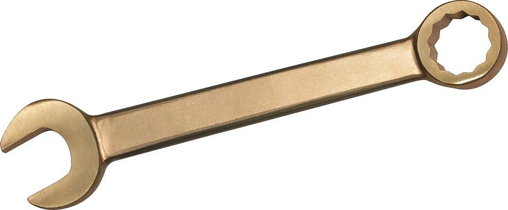 Ringmaulschlüssel SW 19 mm Länge 230 mm funkenfrei Aluminium-Mehrstoff-Bronze