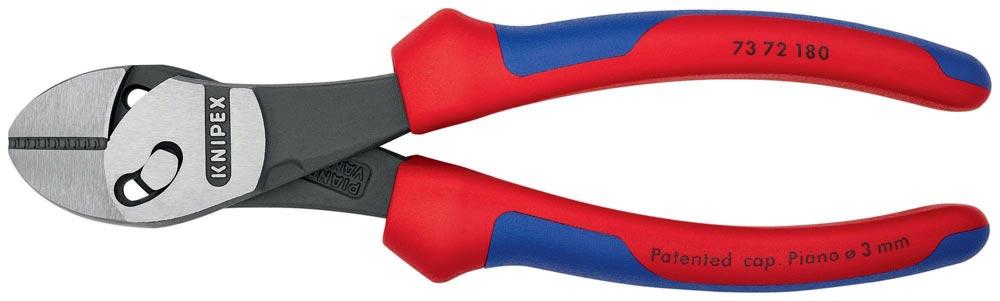 Hochleistungsseitenschneider TwinForce® Länge 180 mm poliert Mehrkomponenten-Hüllen