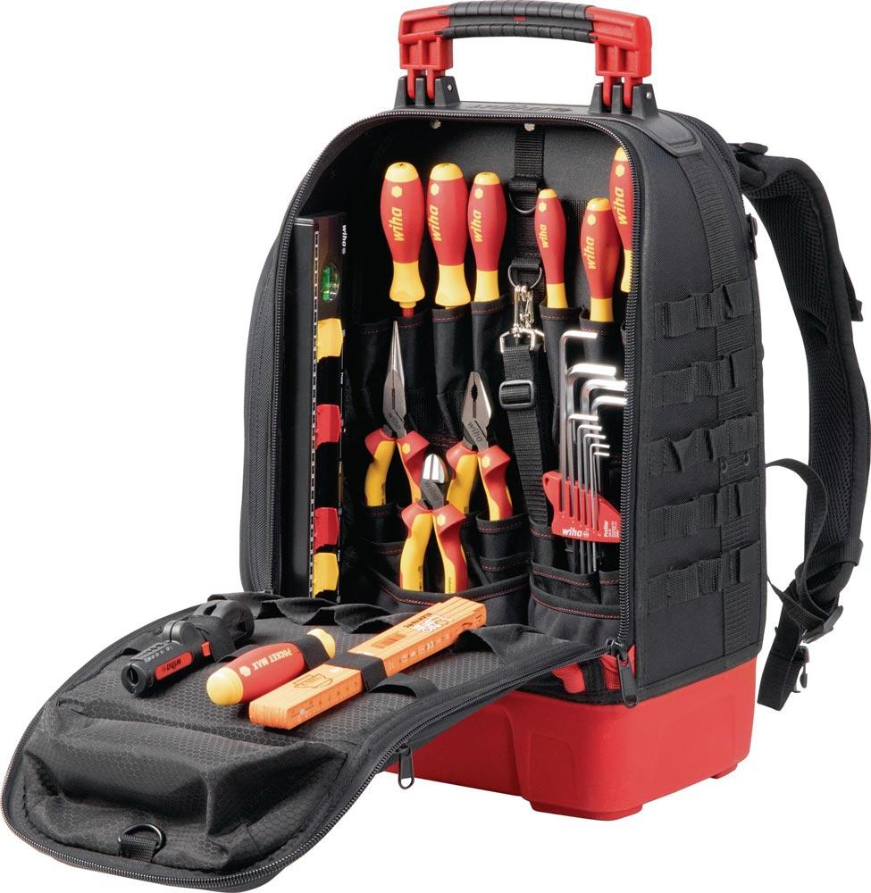 Werkzeugsortiment electric 27-teilig im Werkzeugrucksack