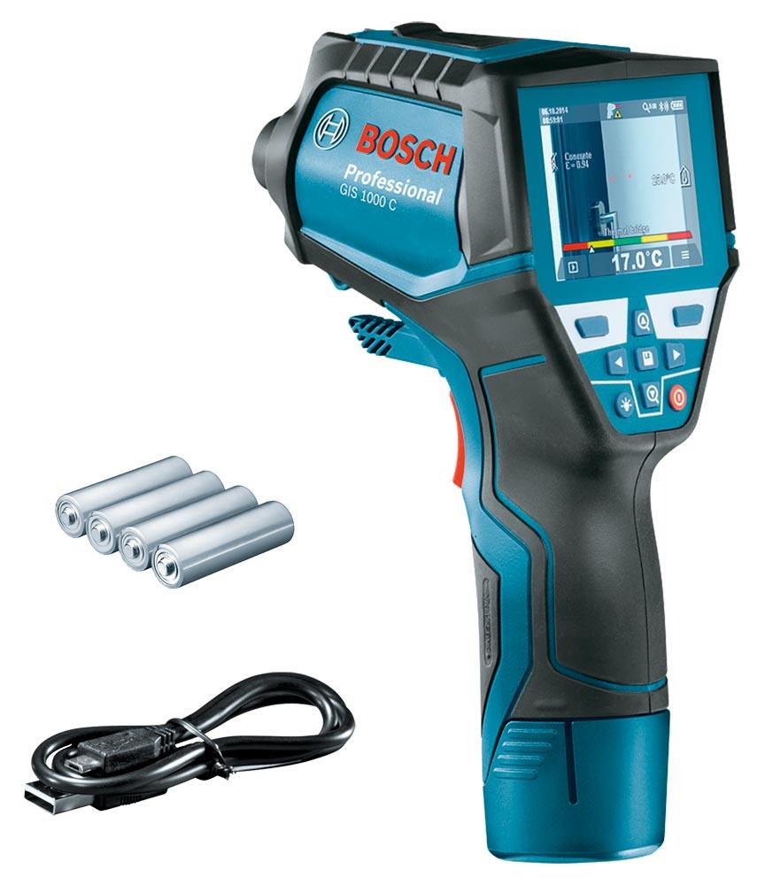 BOSCH Akku-Thermodetektor 12 V GIS 1000 C inkl. Batterrien (ohne Akku/Ladegerät)