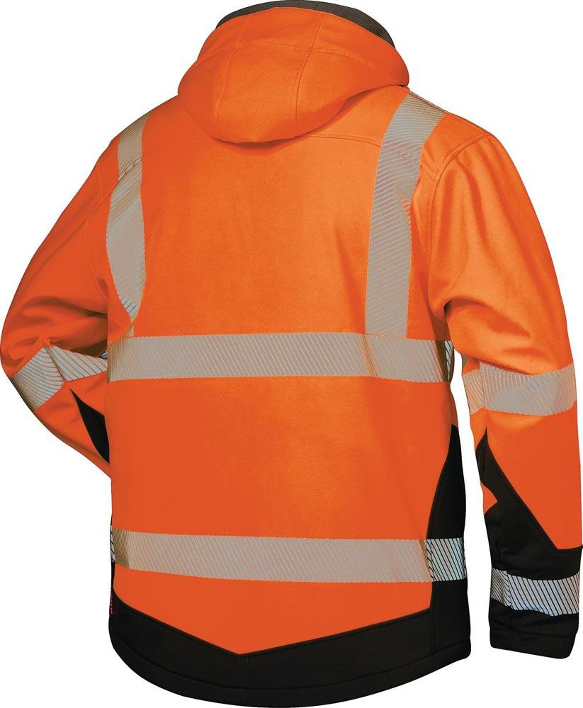 Winter-Warnschutz-Softshelljacke Melvin Größe L gelb/schwarz