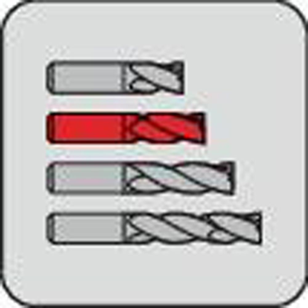 Bohrnutenfräser DIN 327 Typ N Nenn-Ø 4 mm HSS-Co8 DIN 1835 B Schneidenanzahl 3 kurz