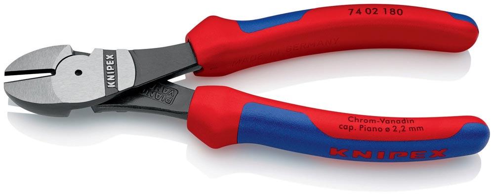 Kraftseitenschneider Länge 180 mm poliert Form 0 Comfort-Griffe