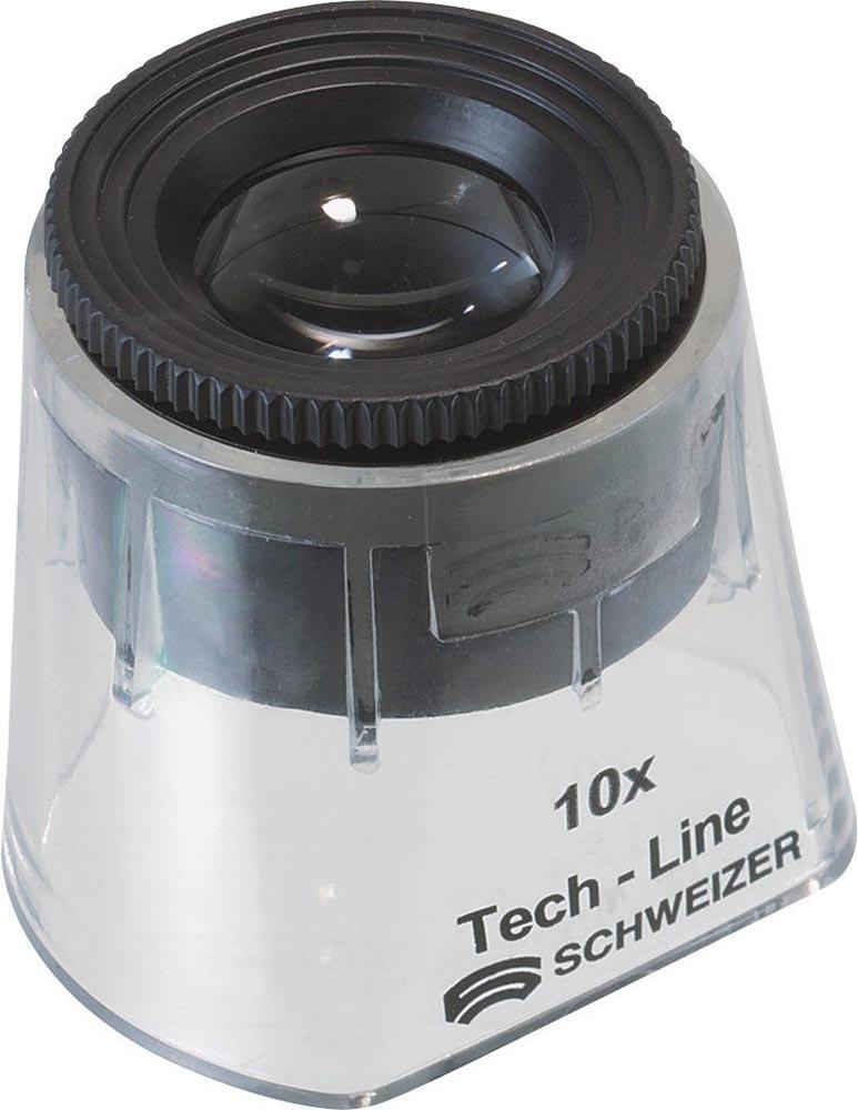 Standlupe Tech-Line Vergrößerung 10x Fix Linsen-Ø 30 mm
