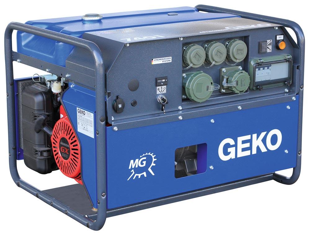 GEKO Stromerzeuger 7401 ED-AA/HHBA, 6480/5150 VA, (400/230 V),Benzin,Handstart, STAGE V
