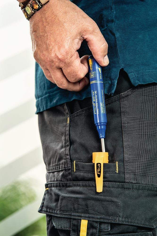 Permanentmarker BIG INK SMART-USE-MARKER XL rot Strichbreite 2 - 4 mm Rundspitze
