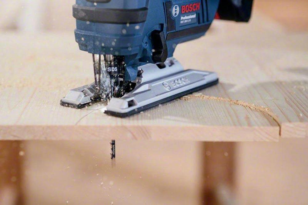 Stichsägeblatt T 144 D Gesamtlänge 100 mm Zahnteilung 4-5,2 mm HCS 5 Stück / Karte