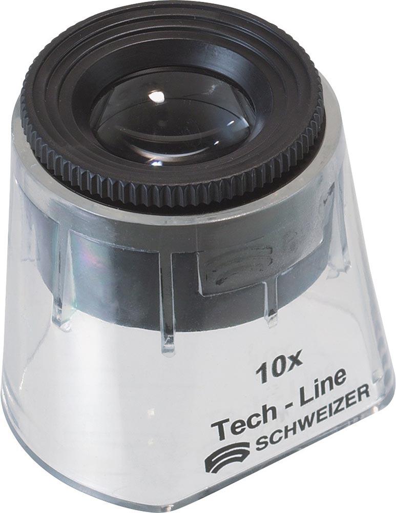 Standlupe Tech-Line Vergrößerung 10x Vario Linsen-Ø 22,8 mm
