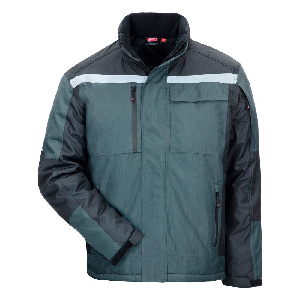 Winter-Parka Motion Tex Plus, Farbe grau/schwarz, Gr. S
