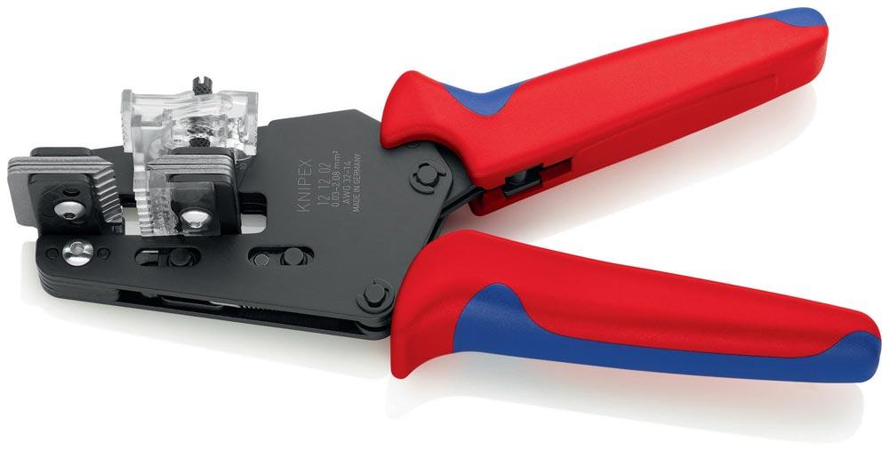 Präzisionsabisolierzange Länge 195 mm 0,03 - 2,08 (AWG 32 - 14) mm Mehrkomponenten-Hüllen