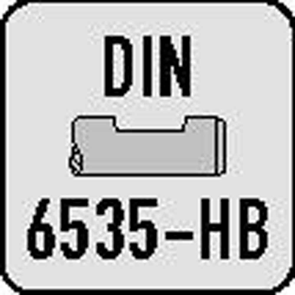 Bohrnutenfräser DIN 6527 L Typ N Nenn-Ø 12 mm Einsatzlänge 35 mm VHM TiAlN DIN 6535 HB Schneidenanzahl 2