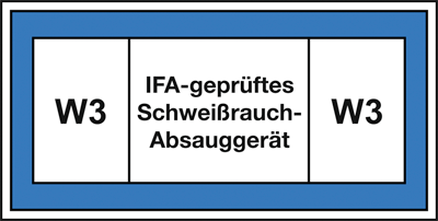 Schweißrauchfilter ProfiMaster, mit 1 Absaugarm, Schlauchausführung 2,0 m, Durchmesser 150 mm