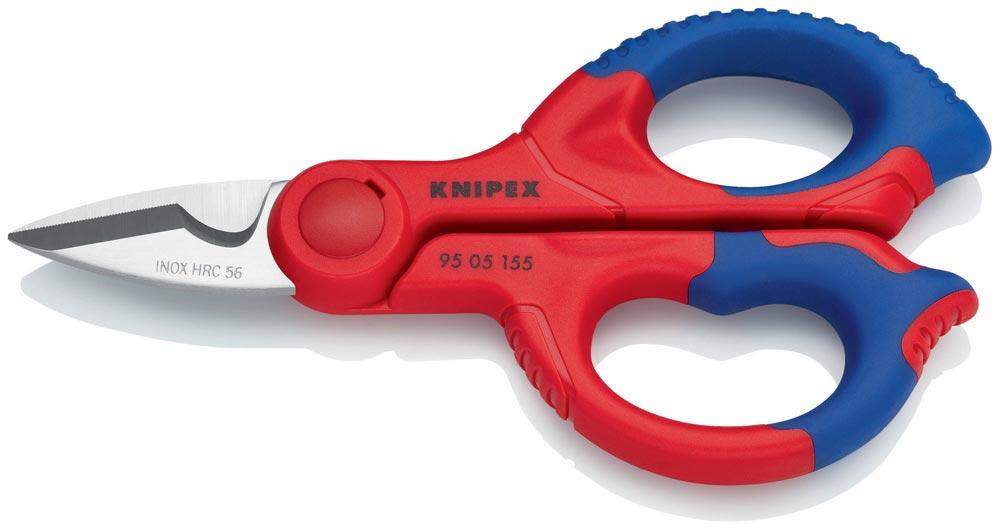 Elektriker-/Handwerkerschere Länge 155 mm 2-K.-Hüllen Elektriker-/Handwerkerschere Länge 155 mm 2-K.-Hüllen