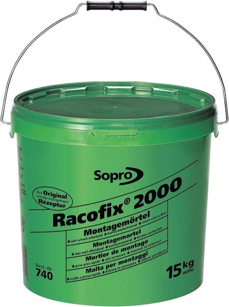 Montagemörtel Racofix® 2000 1:3 Raumteile (Wasser/Mörtel) 15 kg Eimer