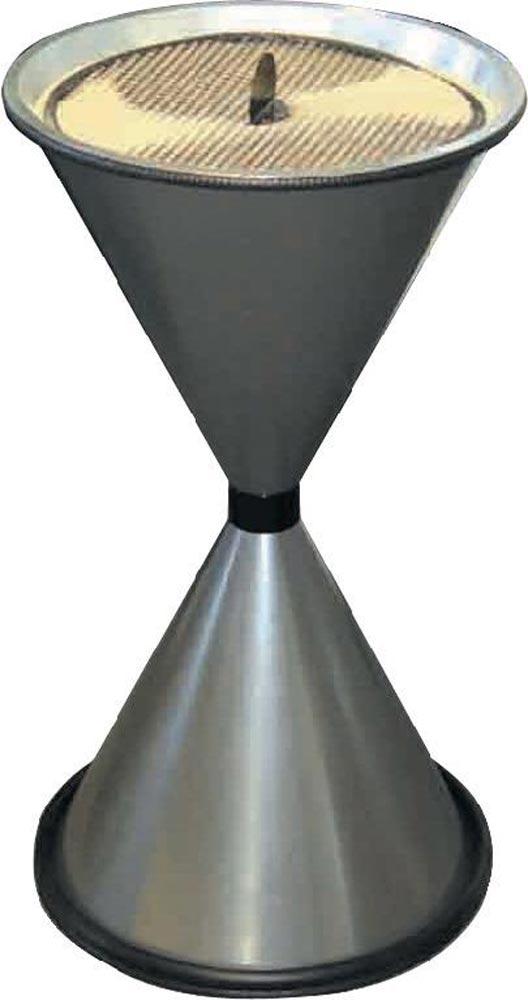 Standascher D405xH770mm anthrazit Stahlblech