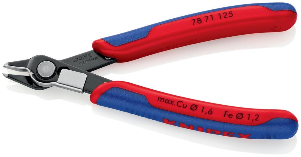 Elektronik-Seitenschneider Super-Knips® Länge 125 mm Form 7 Facette nein Spezialwerkzeugstahl brüniert