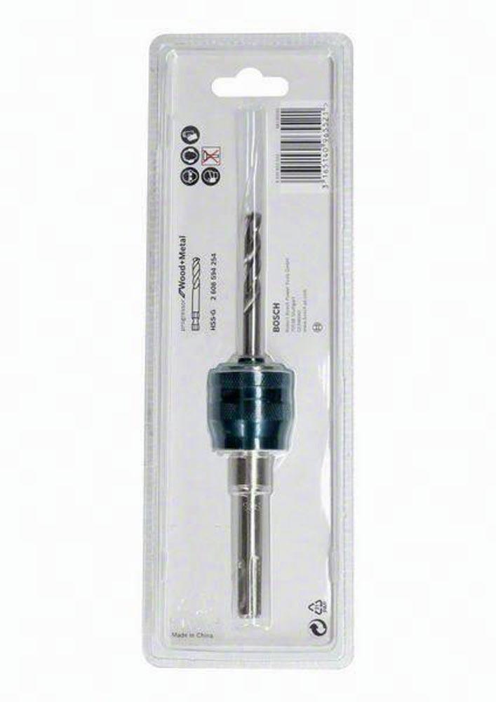 Adapter Power-Change + SDS plus 7,15 x 85 mm HSS-G Lochsägen 16-210 mm