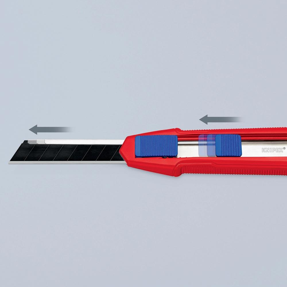 Cuttermesser CutiX® Klingenbreite 18 mm Länge 165 mm Magnesium Cuttermesser CutiX® Klingenbreite 18 mm Länge 165 mm Magnesium
