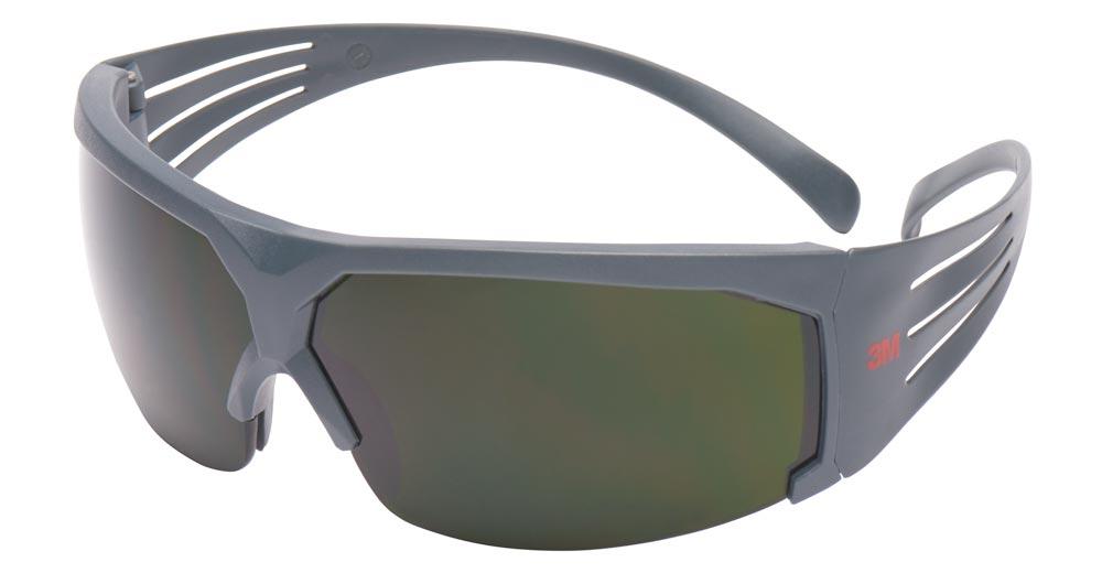 Schweißerbrille SecureFit™SF600 EN 166 Polycarbonat Bügel grau, Scheibe grün IR 5,0